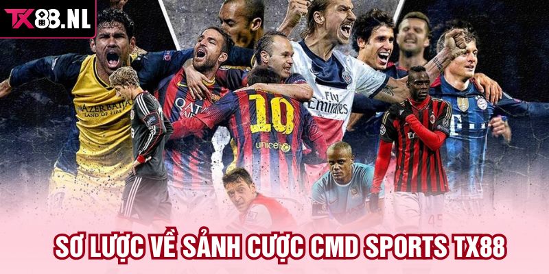 Sơ lược về sảnh cược CMD Sports TX88